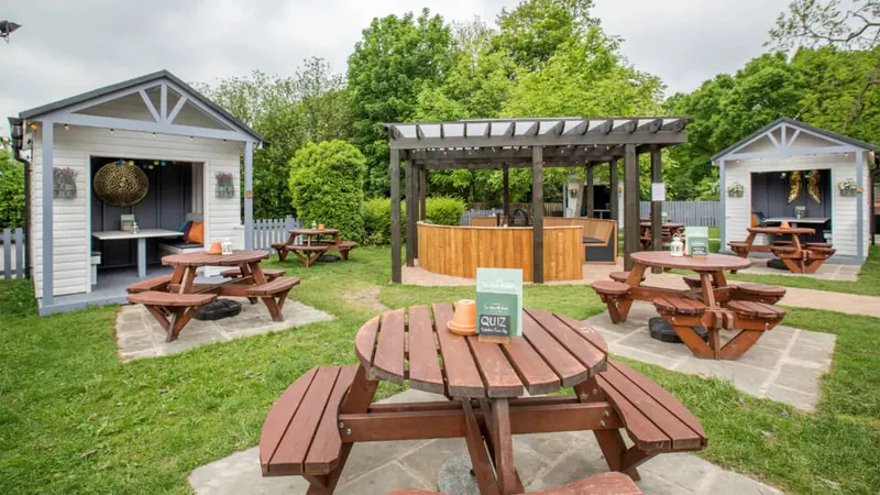 Beer garden